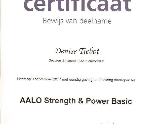 AALO - Strenght-Power